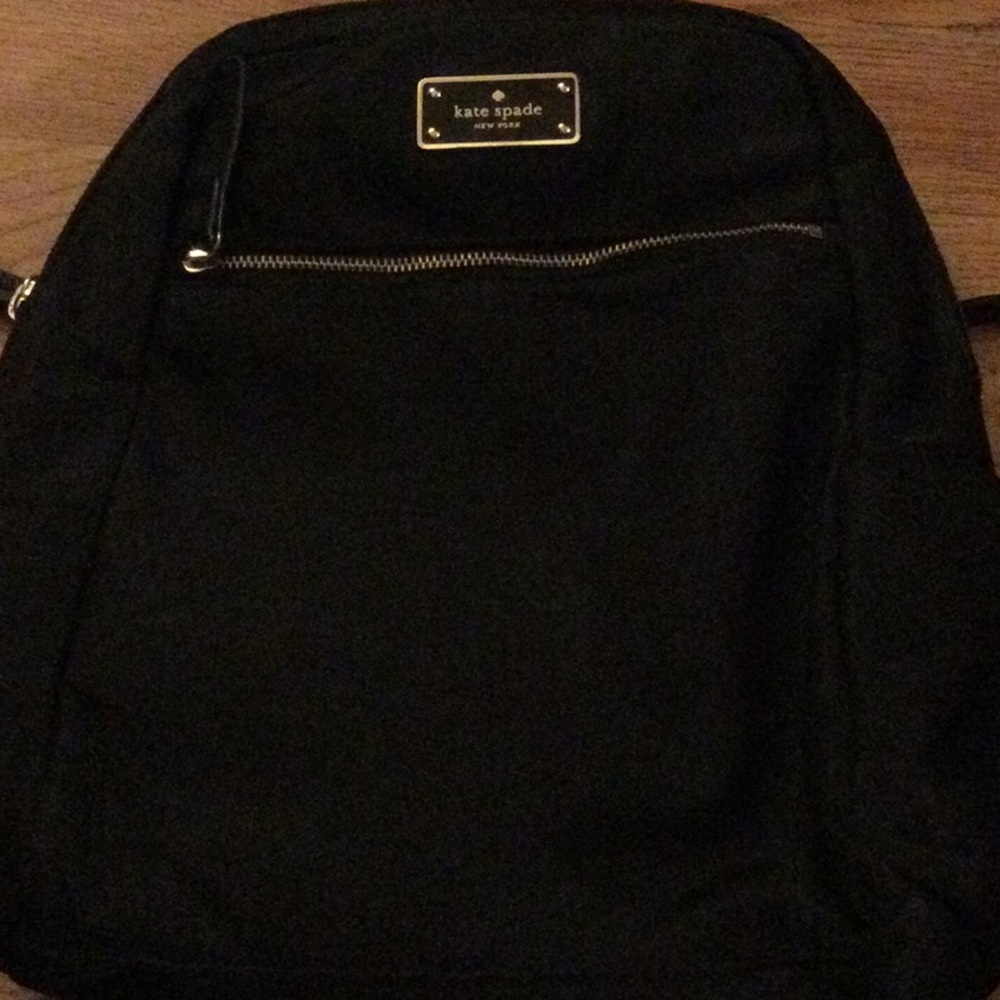 Kate Spade Black Backpack